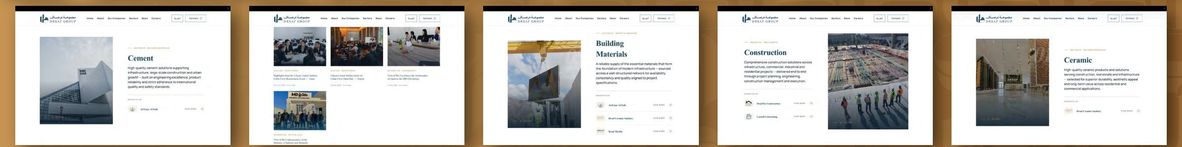 DRSAF Group: Website 1